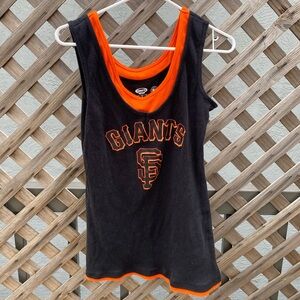 Vintage Black and Orange Giants Tank Top